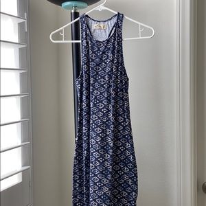 Hollister racerback mini bodycon dress